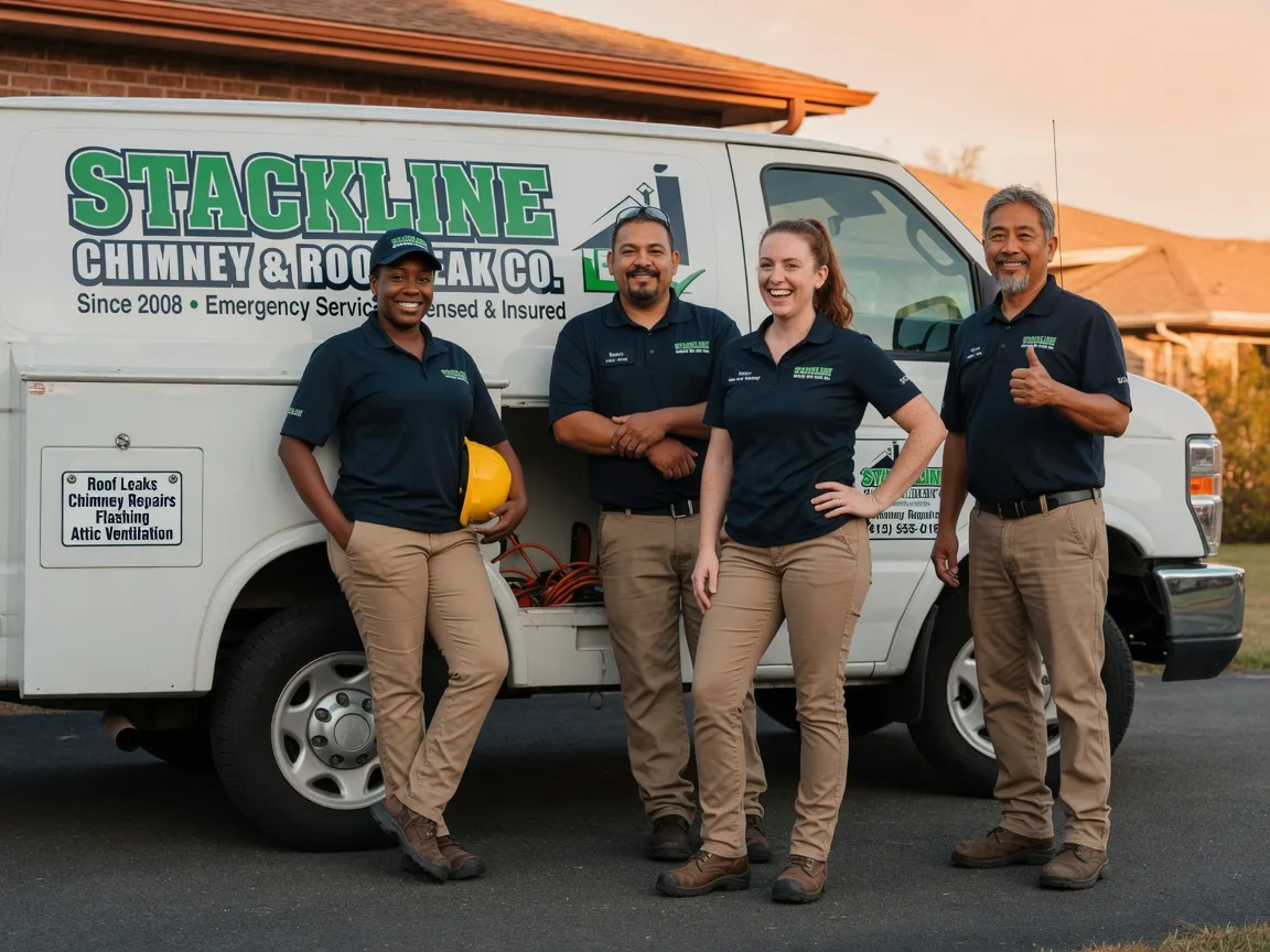 Chimney flashing repair company in Little Lake, MI